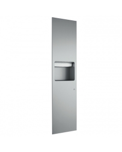 Prestige Recessed Paper Towel Dispenser and Waste Bin Combination Unit