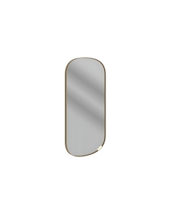 Yorvik 800mm x 400mm Oblong Mirror - Brushed Bronze CNPW109006
