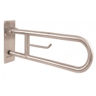 Drop Down Support Rail Polished Stainless Steel Prestige