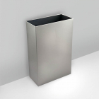 Synergise Stainless Steel Open Top Waste Bin 30 Litre AGAINST THE WALL - PL71MBS