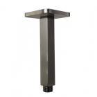 JTP Brushed Black 150mm HIX Ceiling Shower Arm close up image - 37218BBL