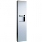 Semi Recessed Paper Towel Dispenser and Waste Bin 24L