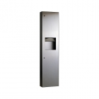 Surface-Mounted Paper Towel Dispenser Waste Bin 14ltrs