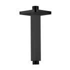 JTP Matt Black 150mm HIX Ceiling Shower Arm image on a plain white background - 38218MB
