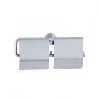 Bobrick Surface Mounted Double Toilet Roll Dispenser with Hood