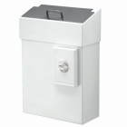 Prestige Mediq White Metal Sanitary Bin 10ltrs - 8255