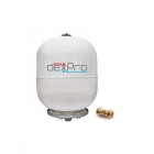Dexpro Delux 2ltr Expansion Vessel With Check Valve image on a white background - DXUKIT1