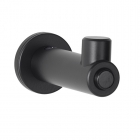 Bobrick Surface Mounted Coat Hook with Bumper- Matt Black side image - B9541.MBLK