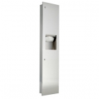 Recessed Paper Towel Dispenser and Bin