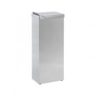 DOLPHIN SATIN STEEL SANITARY BIN