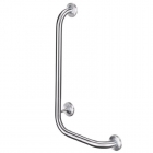 Prestige Right Hand Angled Grab Rail 750mm x 400mm - Satin Stainless Steel