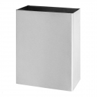 Prestige Wall Mounted 24L Bin - Brushed Stainless Steel  