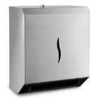 Prestige Ecoline Touch Free Paper Hand Towel Dispenser Brushed Stainless Steel 