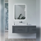 Howden 600x800mm Rectangle Back-Lit LED Mirror - In Situ