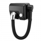 Prestige Matt Black 1200W Leisure Centre Push Button Hair Dryer -  front close up image - HRH44CW