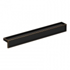 Prestige 177mm Brushed Bronze L-Shape Handle close up image - CNPW108919