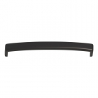 Prestige 170mm Matt Black Chunky D-Shape Handle front image - CNPW106214