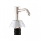 Vanity Top Chrome Plated Soap Dispenser 63mm Plain Image
