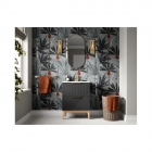 Prestige Featherstone Matt Graphite Grey 810mm Floor Standing 2 Drawer Basin Unit & Worktop lifestyle - CNPW108507
