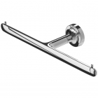 Toilet Roll Holder Double Tone Polished Stainless Steel