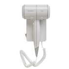 Genwec Ionic Wall Mounted Hair Dryer 1.8kW White