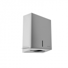 Genwec Behind Mirror Brushed Stainless Steel Paper Towel Dispenser image on a plain white background - GW03280401