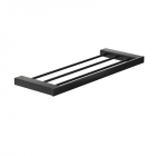 Genwec Pompei Matt Black Towel Rack