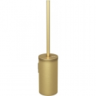 Genwec Nimbus Brushed Gold Toilet Brush Set
