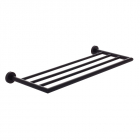 Genwec Nimbus Matt Black Towel Rack