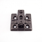 Sugatsune Mounting Plate for J95 Hinge - Black Nickel