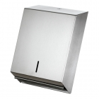 Prestige Plasma Stainless Steel Paper Towel Dispenser side