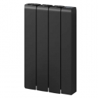 Aron Wifi Electric Panel Radiator H570 x W360mm - Black Aluminium
