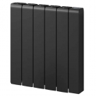 Aron Wifi Electric Panel Radiator H570 x W540mm - Black Aluminium