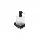 Matt Black Wall Mounted Soap Dispenser