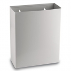 Prestige Ecoline White Steel 23L Wall Mounted Open Top Bin