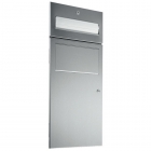 Paper Towel and Bin Combination Unit Recessed Prestige