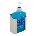Synergise Brushed Stainless Wall Mounted Bottle Holder 500ml
