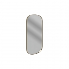 Yorvik 800mm x 400mm Oblong Mirror - Brushed Bronze CNPW109006