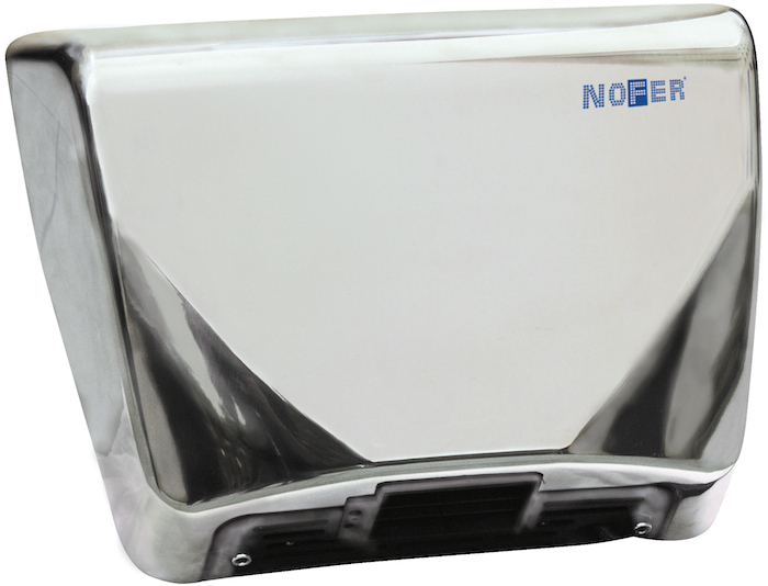 Thin Hand Dryer Polished Stainless Steel 2.35kW  - NF01600B