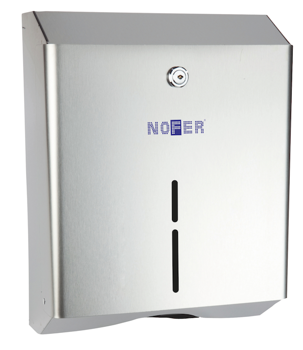 Polished Stainless Steel Paper Towel Dispenser Large - NF04010B