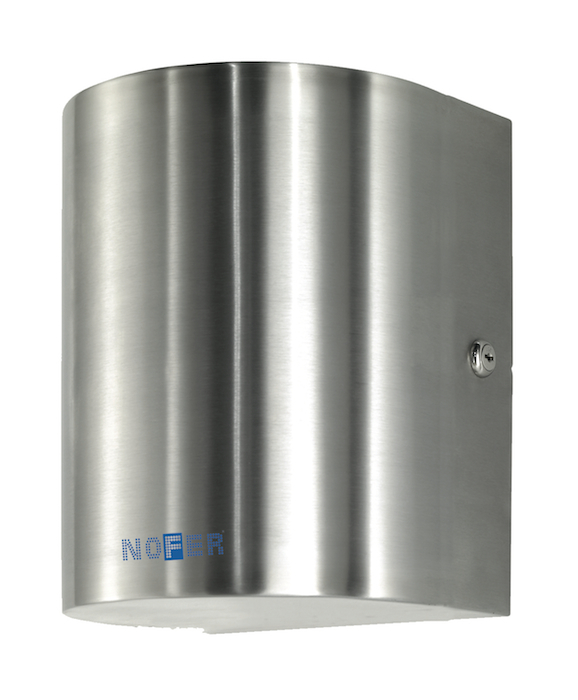 Inox Mini Centre Feed Paper Towel Dispenser Polished Stainless Steel - NF04099MINIB