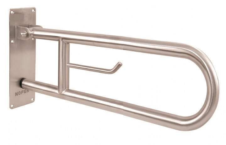 Drop Down Support Rail Polished Stainless Steel Prestige