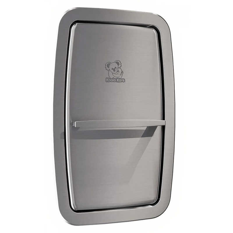 Vertical Surface-Mounted Baby Changing Station Koala Kare closed image - KB311