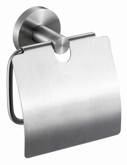 Prestige Brushed Stainless Steel Toilet Roll Holder 65mm - NF16858S