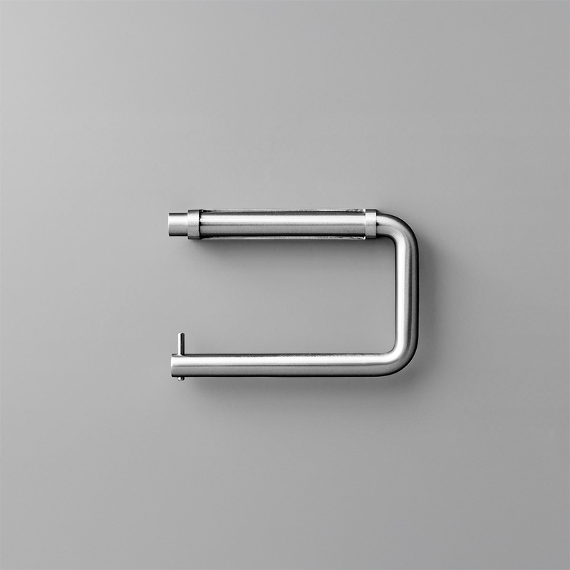 D Line Stainless Steel Single Roll Holder Wall Mounted