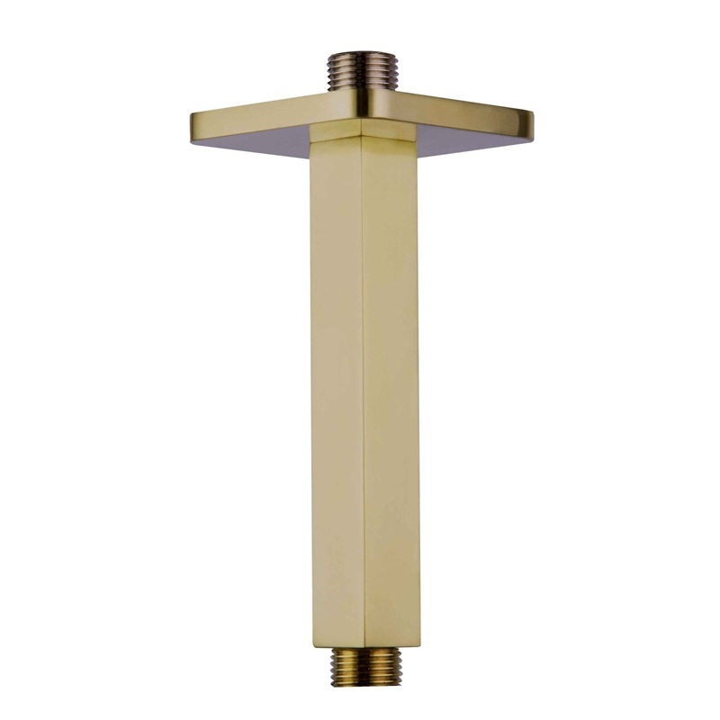 JTP Brushed Brass 150mm HIX Ceiling Shower Arm image - 33218BBR