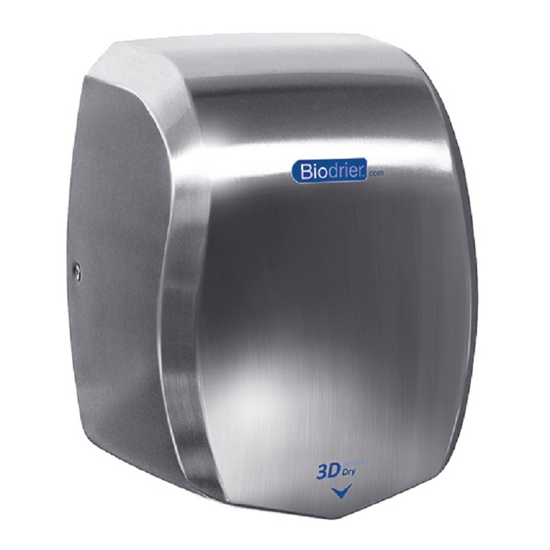 3D Brushed Hand Dryer