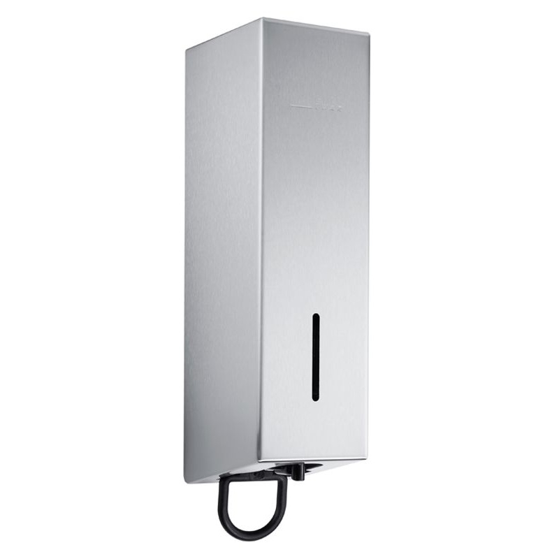 Wall Mounted Brushed Stainless Steel 400ml Foam Soap Dispenser image on a white background - WP103/DP1107