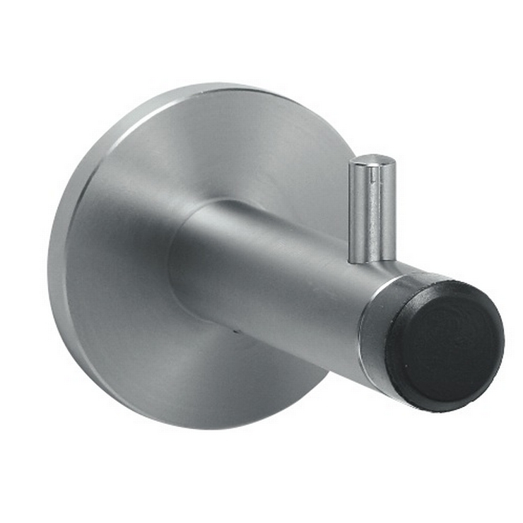 Door Stop and Door Hook Chrome Nickel Prestige