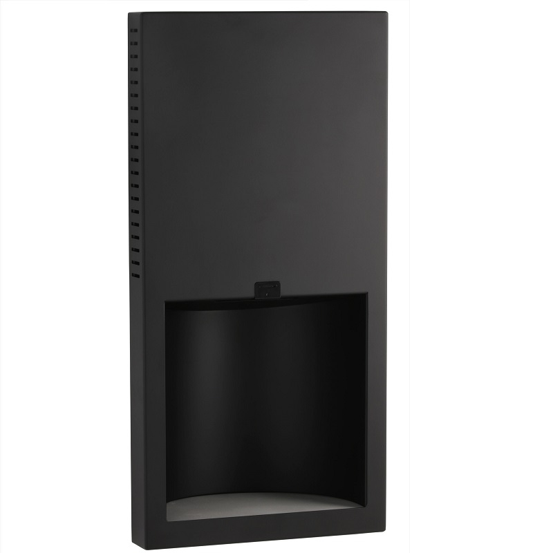 Recessed Matt Black Hand Dryer